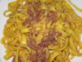Pappardelle Crudo e pecorino